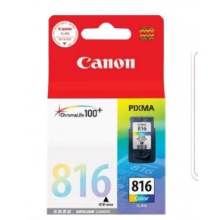 佳能（Canon）PG816系列墨盒 適用mp288 mp236 ip2780 標(biāo)準容量816彩色原裝墨盒
