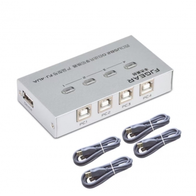 豐杰英創(chuàng)（FJGEAR）usb自動(dòng)切換共享器四進(jìn)一出